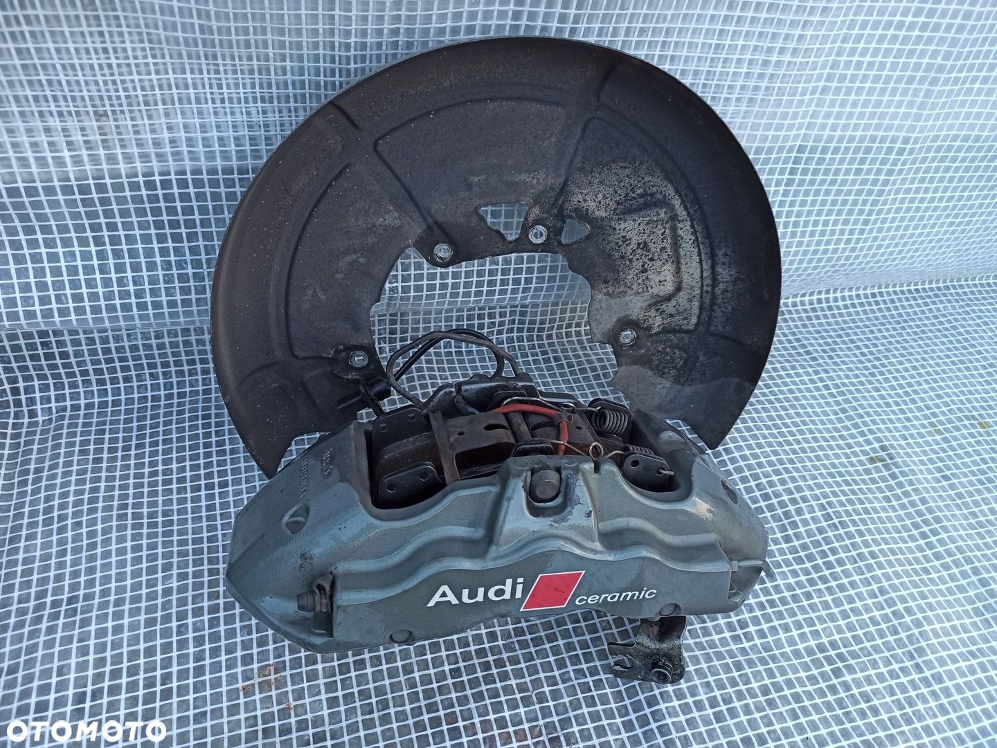 AUDI A3 A4 A6 A8 S8 W12 D3 HAMULCE PRZÓD 380 CERAMIKA TARCZE ZACISKI BREMBO - 5