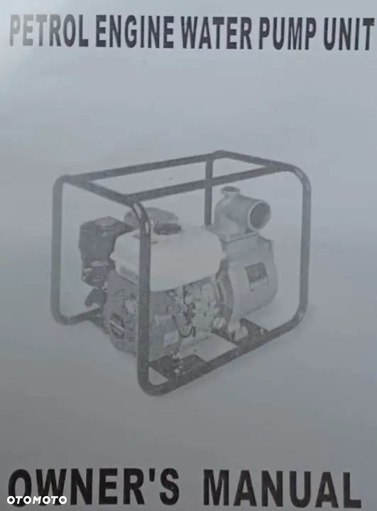 POMPA WODY GIMOTORS benzyna NOWA - 10
