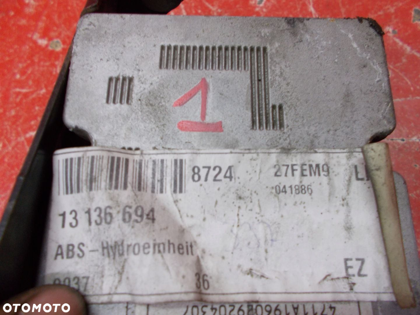 OPEL VECTRA C SIGNUM CDTI DTI 13136694 POMPA ABS HAMULCOWA 1.9 2.0 2.2 - 2