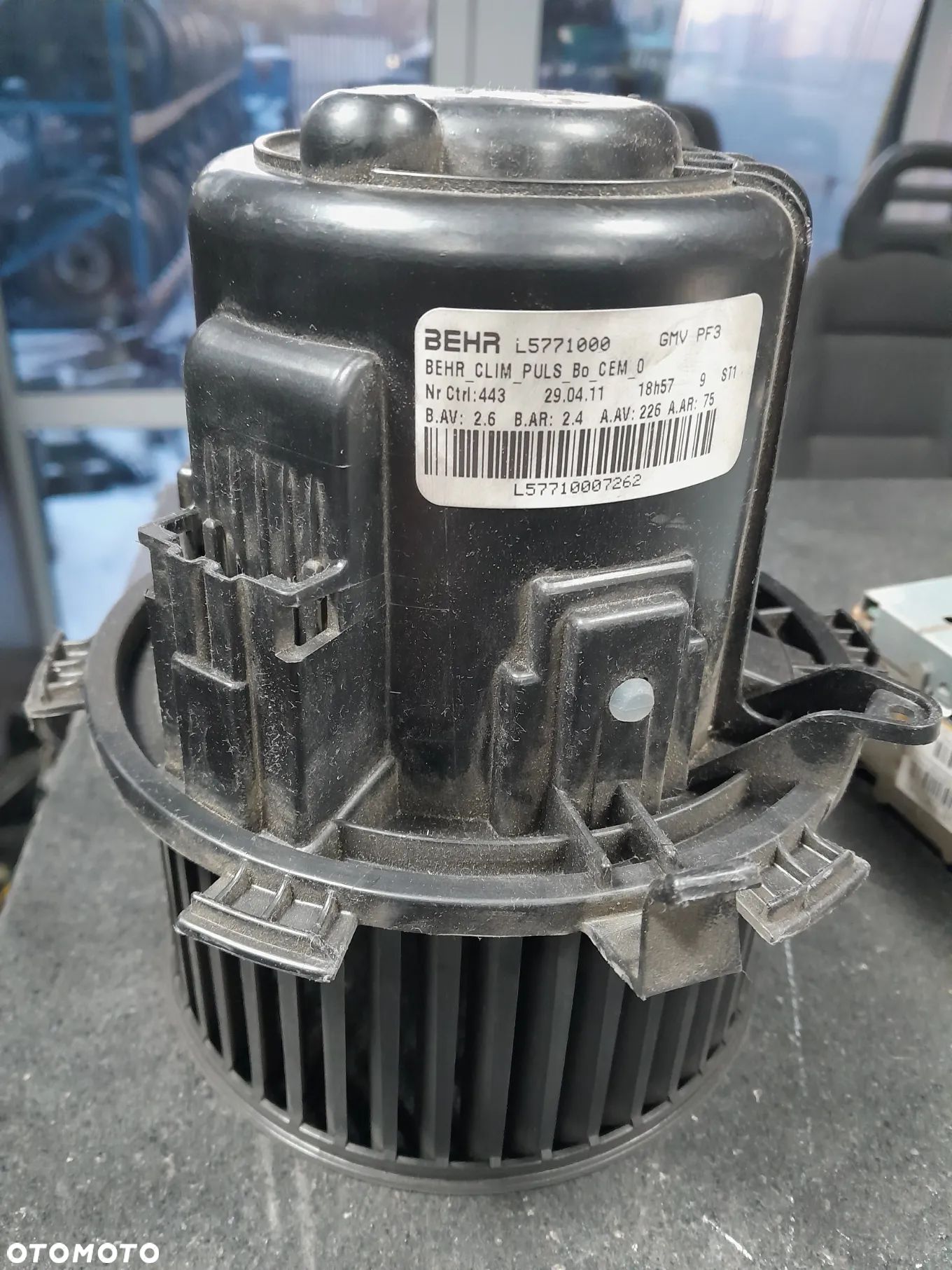 Wentylator nadmuchu Citroen C5 II - 1