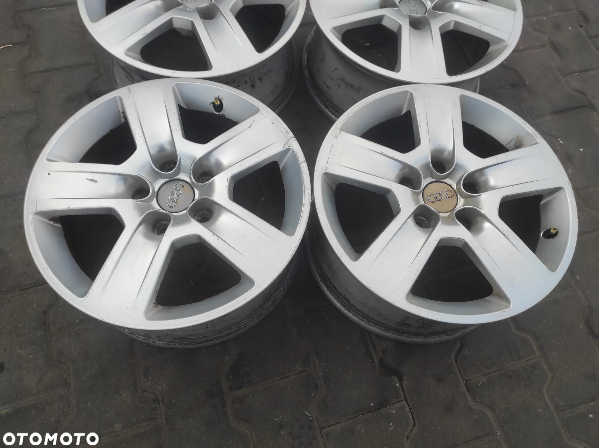 FELGI KOŁA ALUFELGI ALUMINIOWE 7J 16H2 ET42 8E0601025B VW AUDI SEAT SKODA KOMPLET WYSYŁKA !!!! - 2