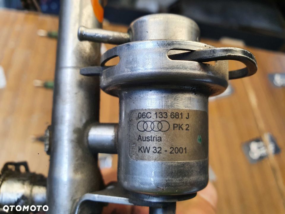 Listwa Paliwowa Wtryskowa Wtryski Komplet 3.0 V6 ASN Audi A4 B6 A6 VW - 14