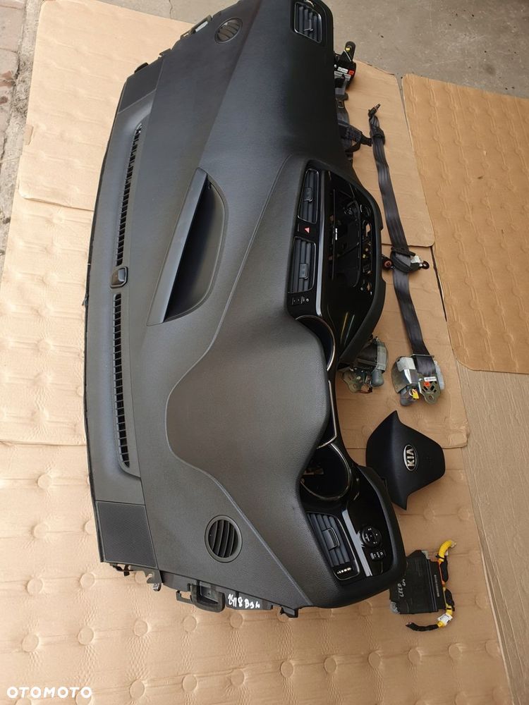 KIA CEED II KONSOLA DESKA ROZDZIELCZA PULPIT PODUSZKA AIRBAG - 4
