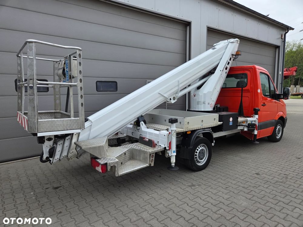 Mercedes-Benz Sprinter 313CDI - 27 m - Ruthmann TB 270.2 Podnośnik koszowy Zwyżka Wumag Palfinger GSR Multitel - 6