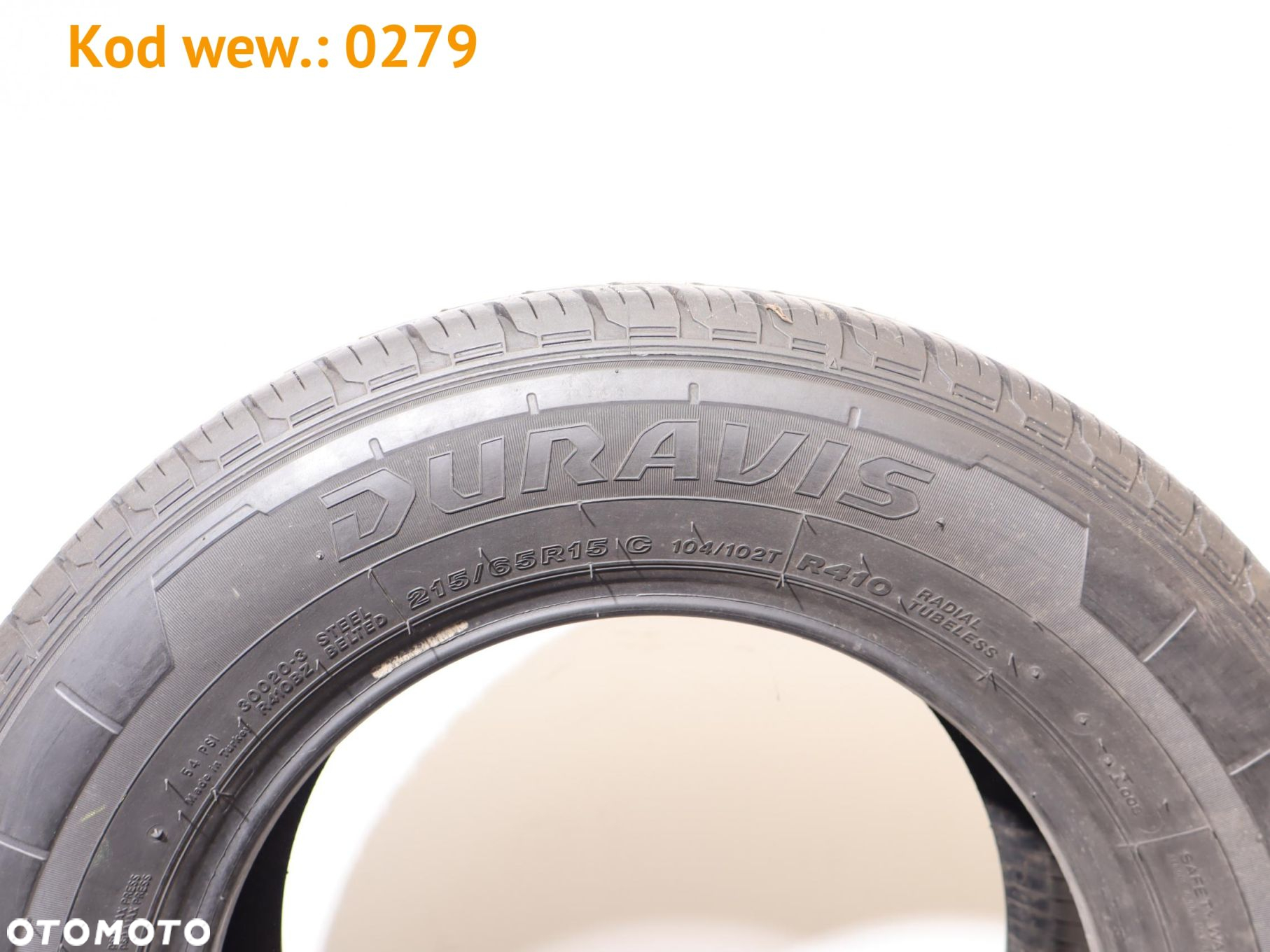 Bridgestone Duravis - 215/65 R15C - 5