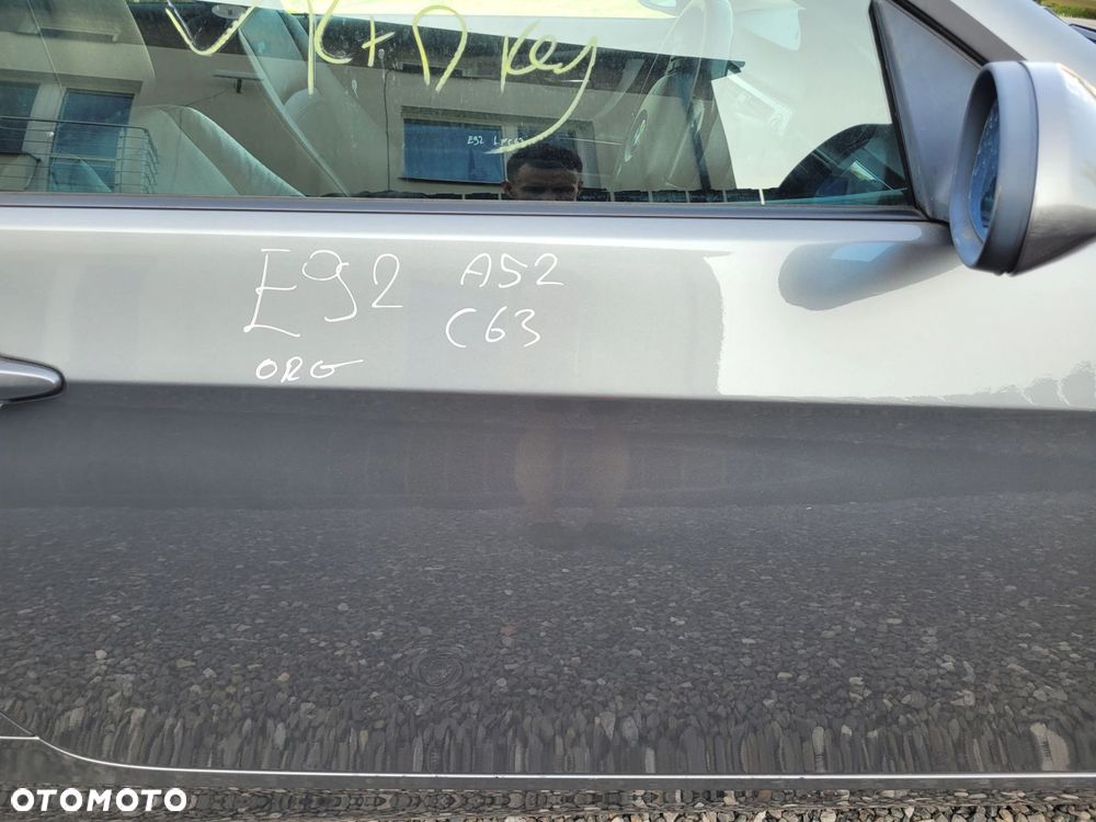 DRZWI PRAWE BMW E92 E93 A52 SPACEGRAU ORG LAKIER C63 - 3