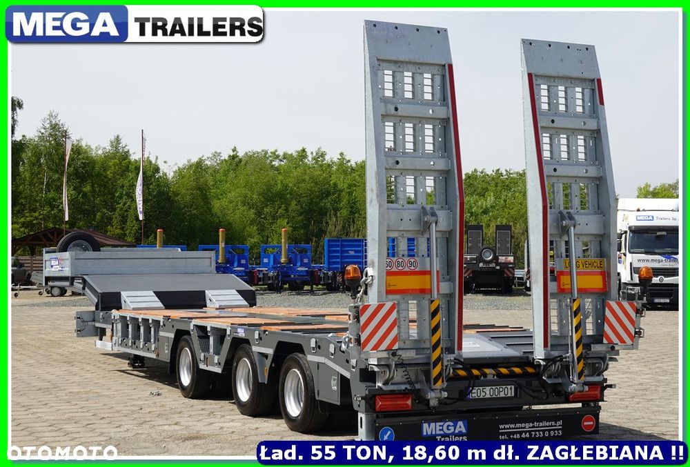 Inny LAWETA DMC 54 T, rozciągana 18,6 m, PTO, najazdy HYDRULICZNE !!! - 9
