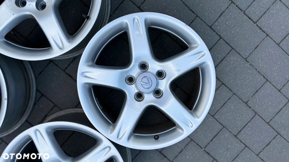 Alufelgi r17 5x114.3 ET50 8J Lexus IS200 IS250 IS300 GS300 GS430 IS GS NX RX S140 S160 Toyota Avensis Corolla Prius Auris - 6