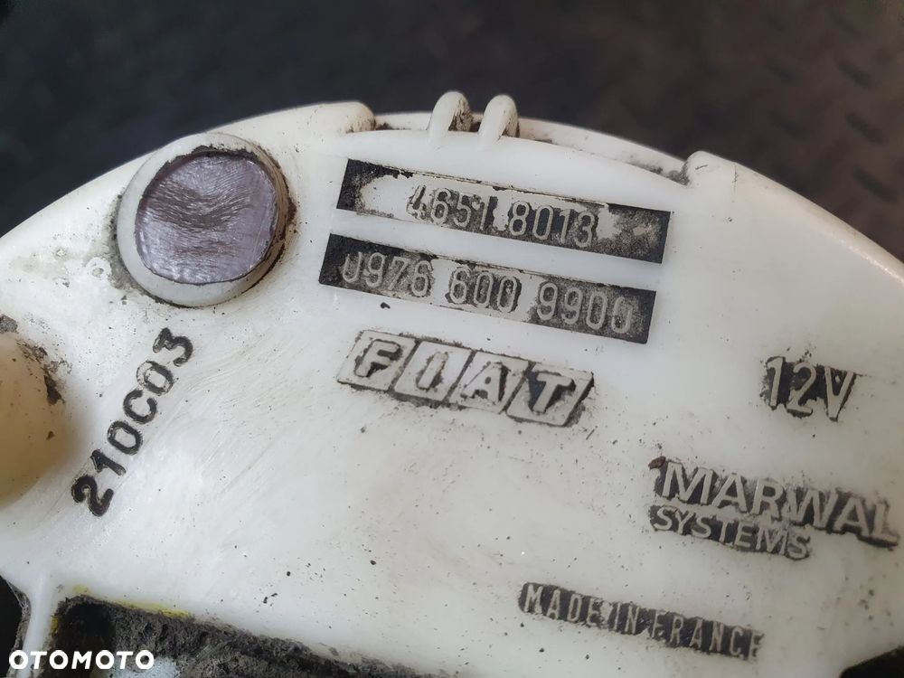 FIAT SEICENTO 0.9 1.1 POMPA PALIWA PŁYWAK 46518013 09766009900 POSIADAM 7 SZT - 19