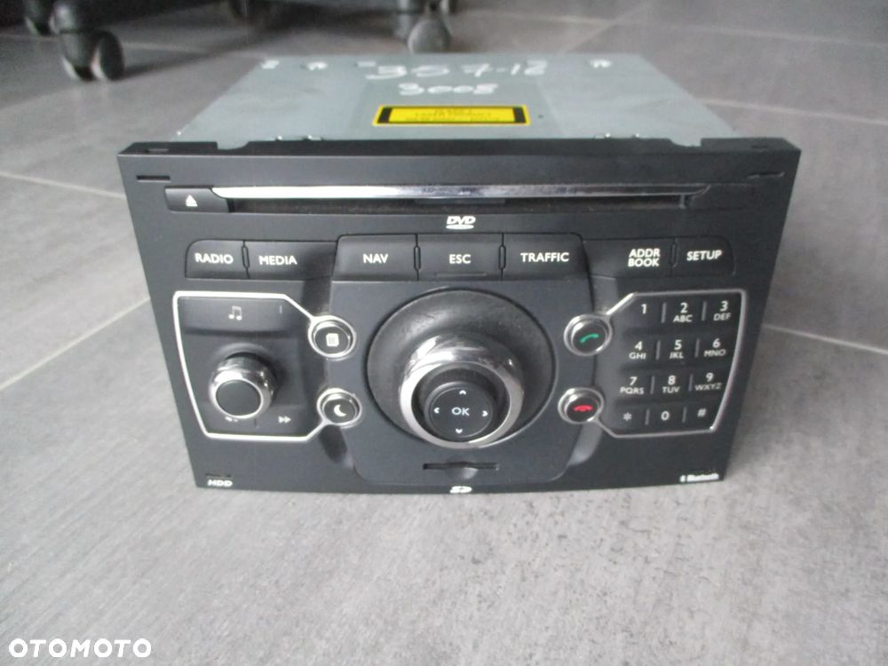 peugeot 308 3008 5008 2012- radio 96752785XT - 1