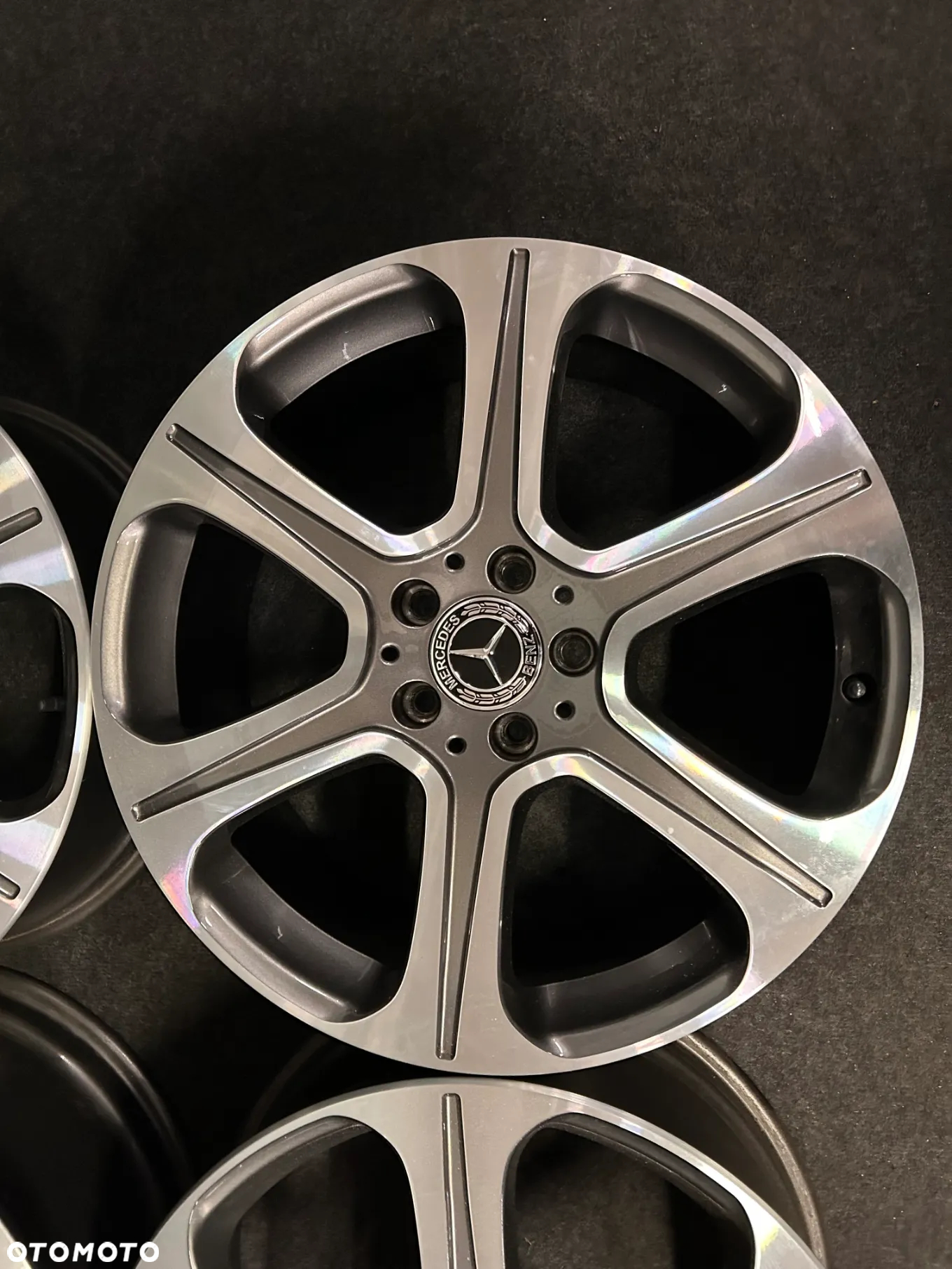 Alufelgi Mercedes E-Klasa W213, W212, C-Klasa W205, W204, V-Klasa 19 cali 5x112 4szt. Ładne z czujnikami! - 9
