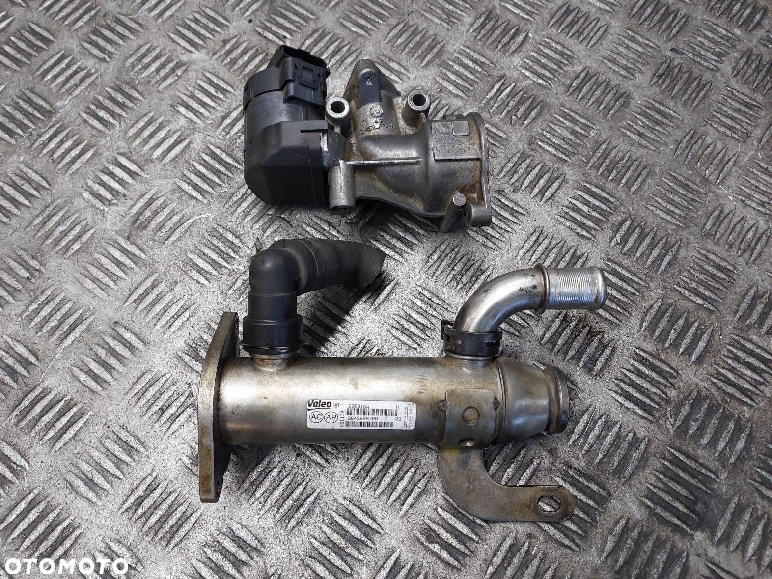 CHŁODNICZKA SPALIN EGR ZAWÓR FOCUS MK2 2.0 TDCI 9645689780 9656612380 - 1