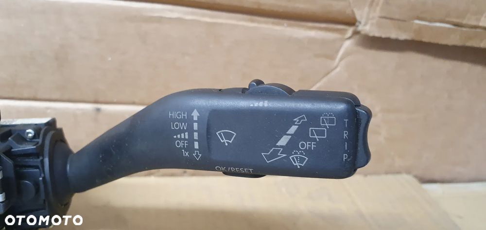 Manetki przełącznik zespolony pająk taśma VW Caddy III 5K0953223B 5K0953507AE - 4