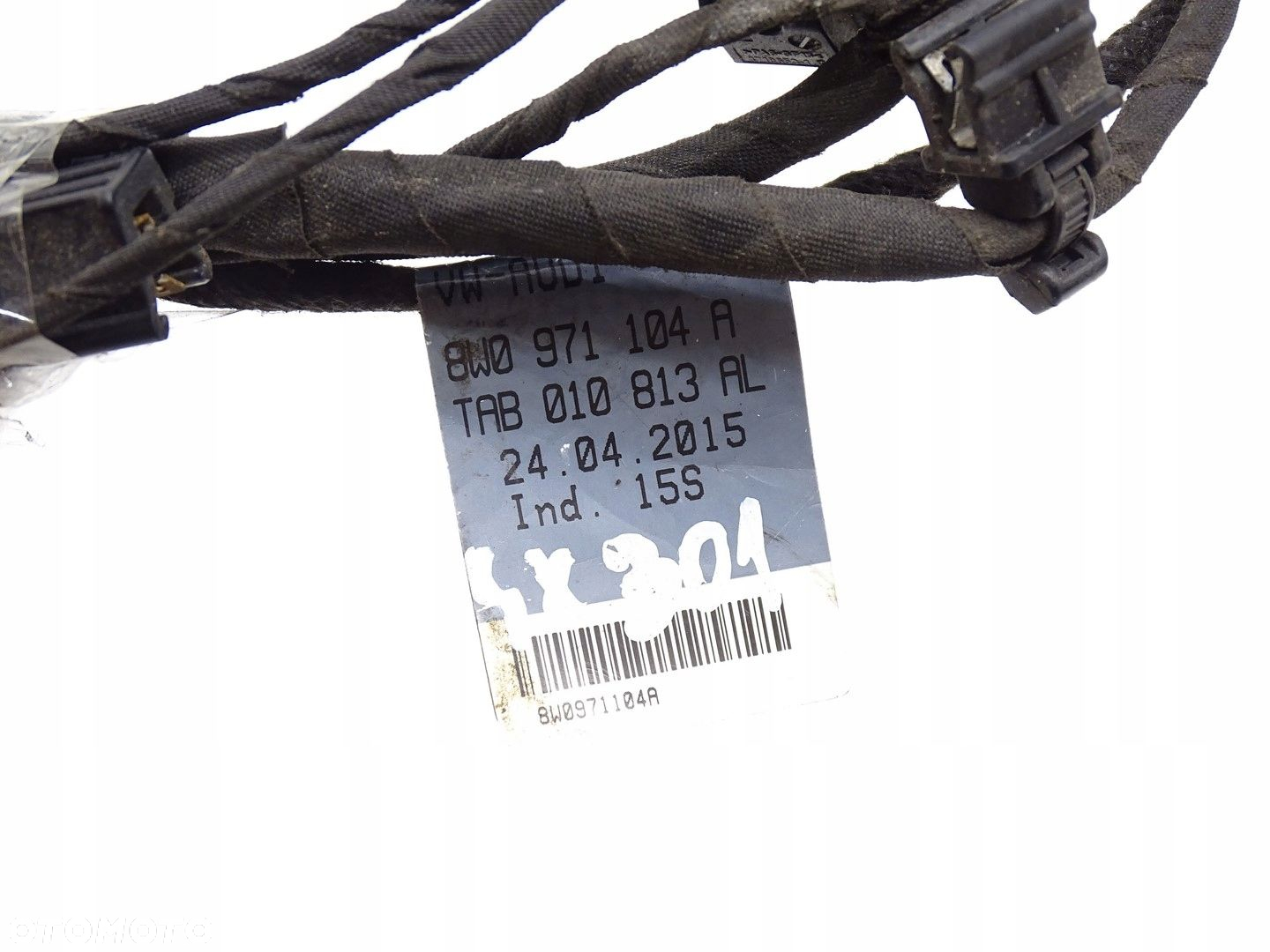 WIĄZKA INSTALACJA 4X CZUJNIKÓW PDC PARKOWANIA TYŁ AUDI A4 B9 8W0971104A - 6