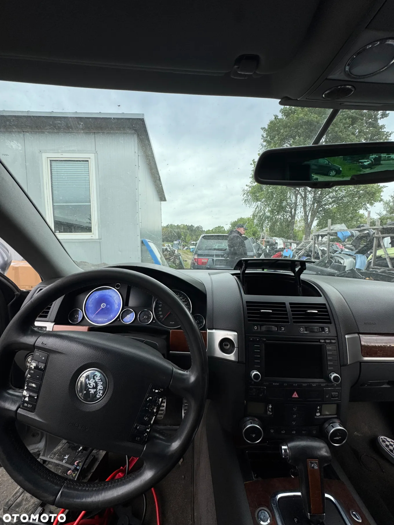 VW TOUAREG I 5.0 TDI V10 313KM AYH SZARY LD7Z NA CZĘŚCI - 7