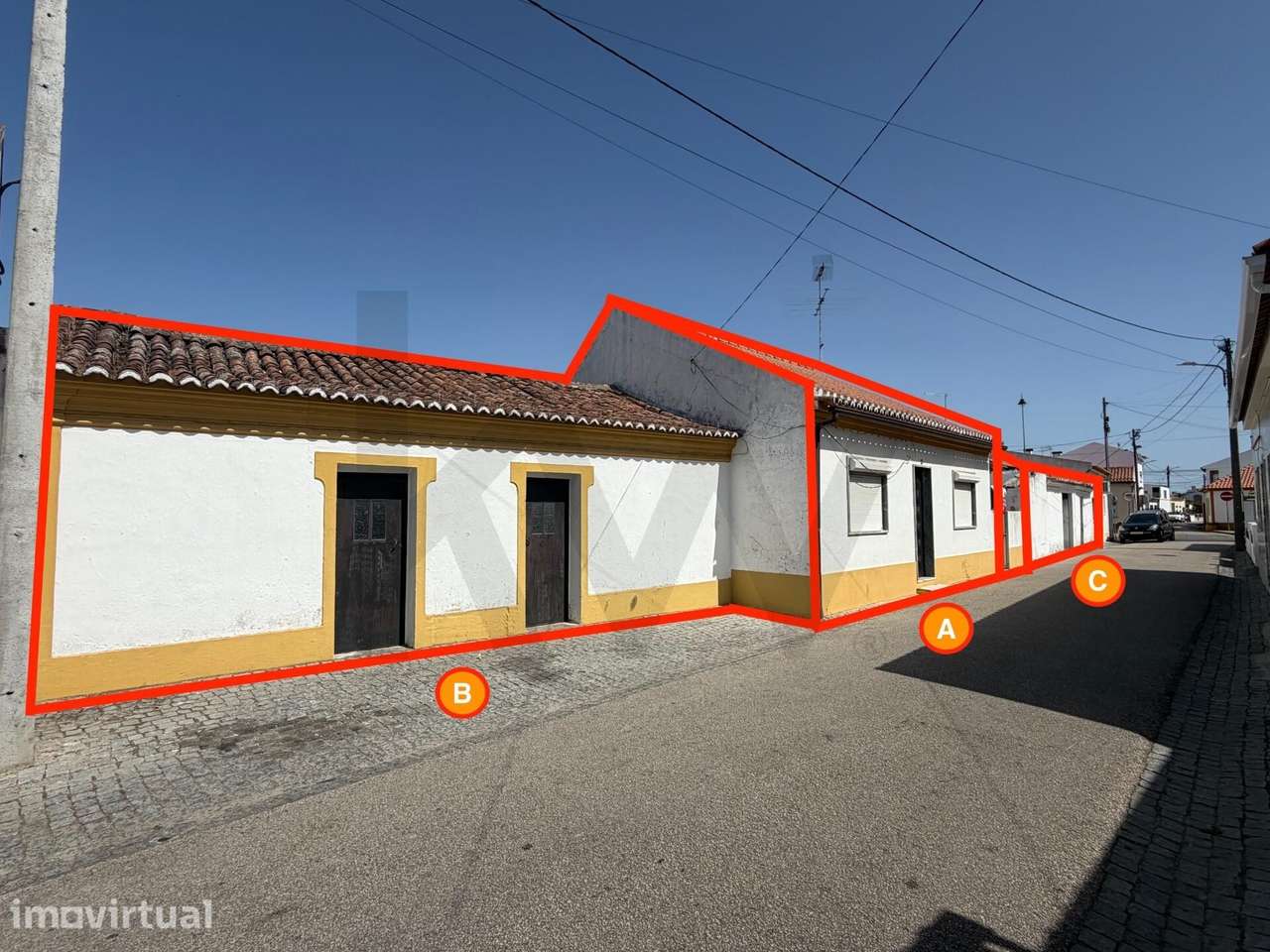3 Propriedades com 410m2 de área total, com 2 Moradias e 1 garagem ind - Grande imagem: 2/57