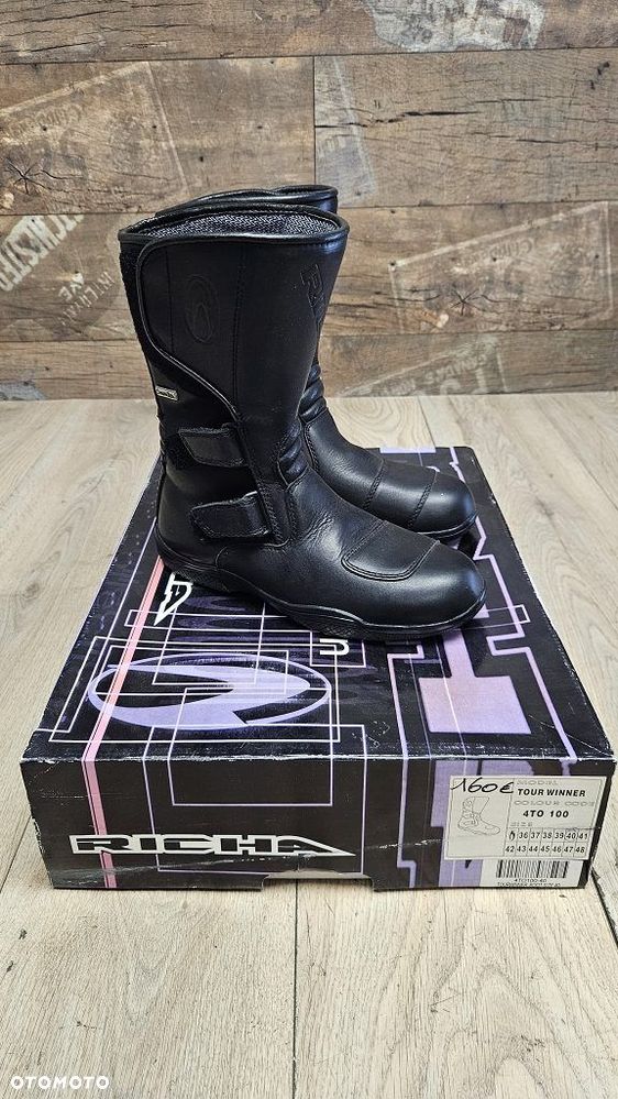 Buty motocyklowe skórzane Richa Tour Winner Rozmiar 40 - 2