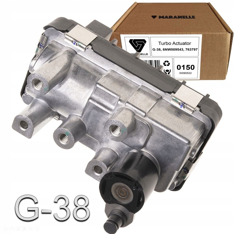 Nastawnik sterownik G-38 turbiny Volvo: S80 V70 XC60 XC70 - 2.4 - 2