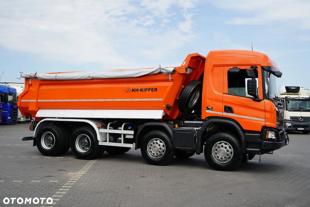 Scania / P 420 / XT / EURO 6 / WYWROTKA / 8 X 4 / ŁAD. 18 500 KG - 34