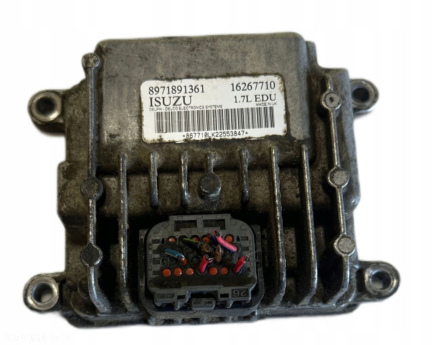 STEROWNIK POMPY WTRYSKOWEJ ISUZU OPEL ASTRA II G 1.7 8971891361 16267710 - 1