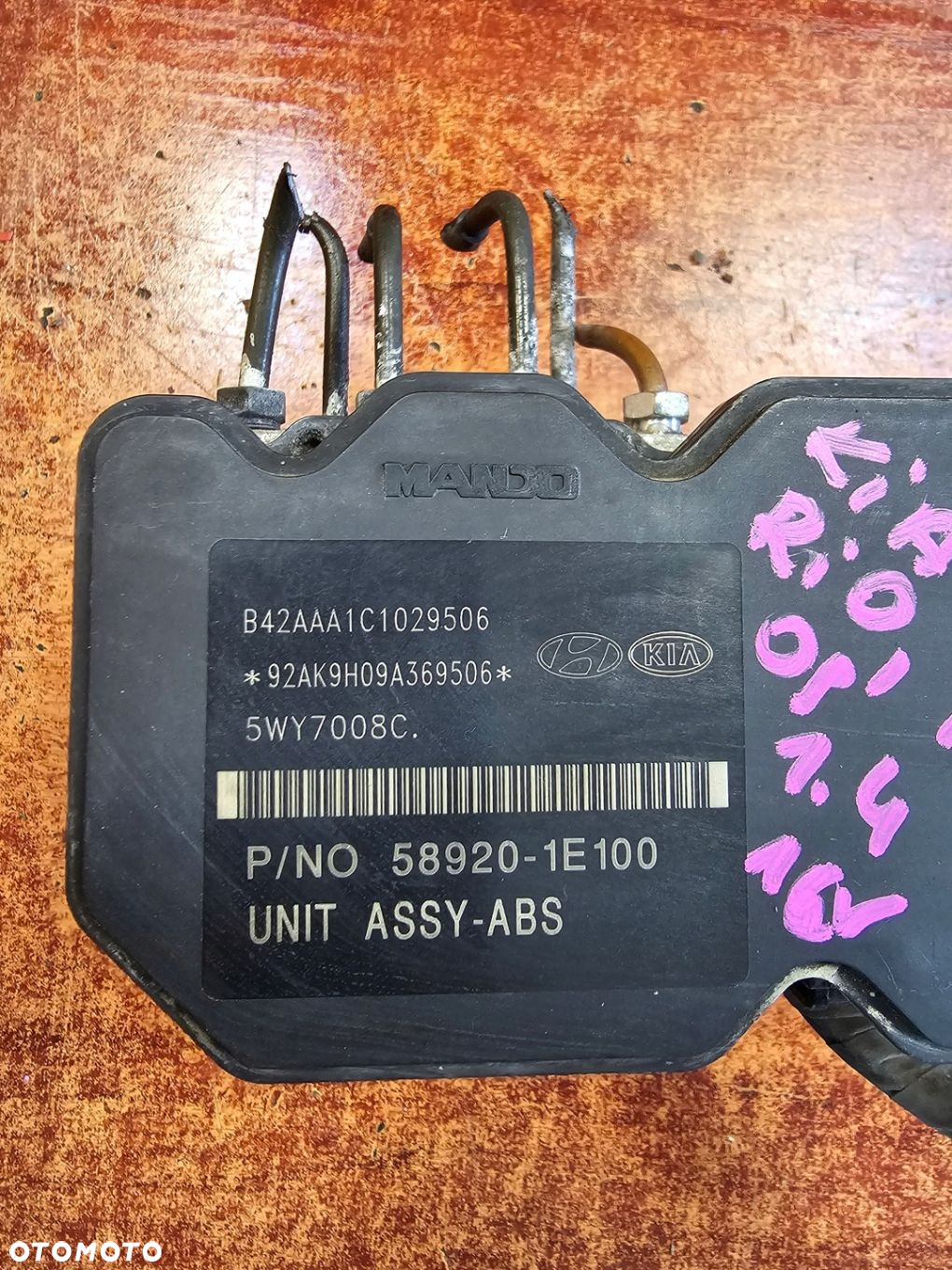 POMPA ABS HYUNDAI KIA RIO II 09 EU 1.4 16V 58920-1E100 - 2