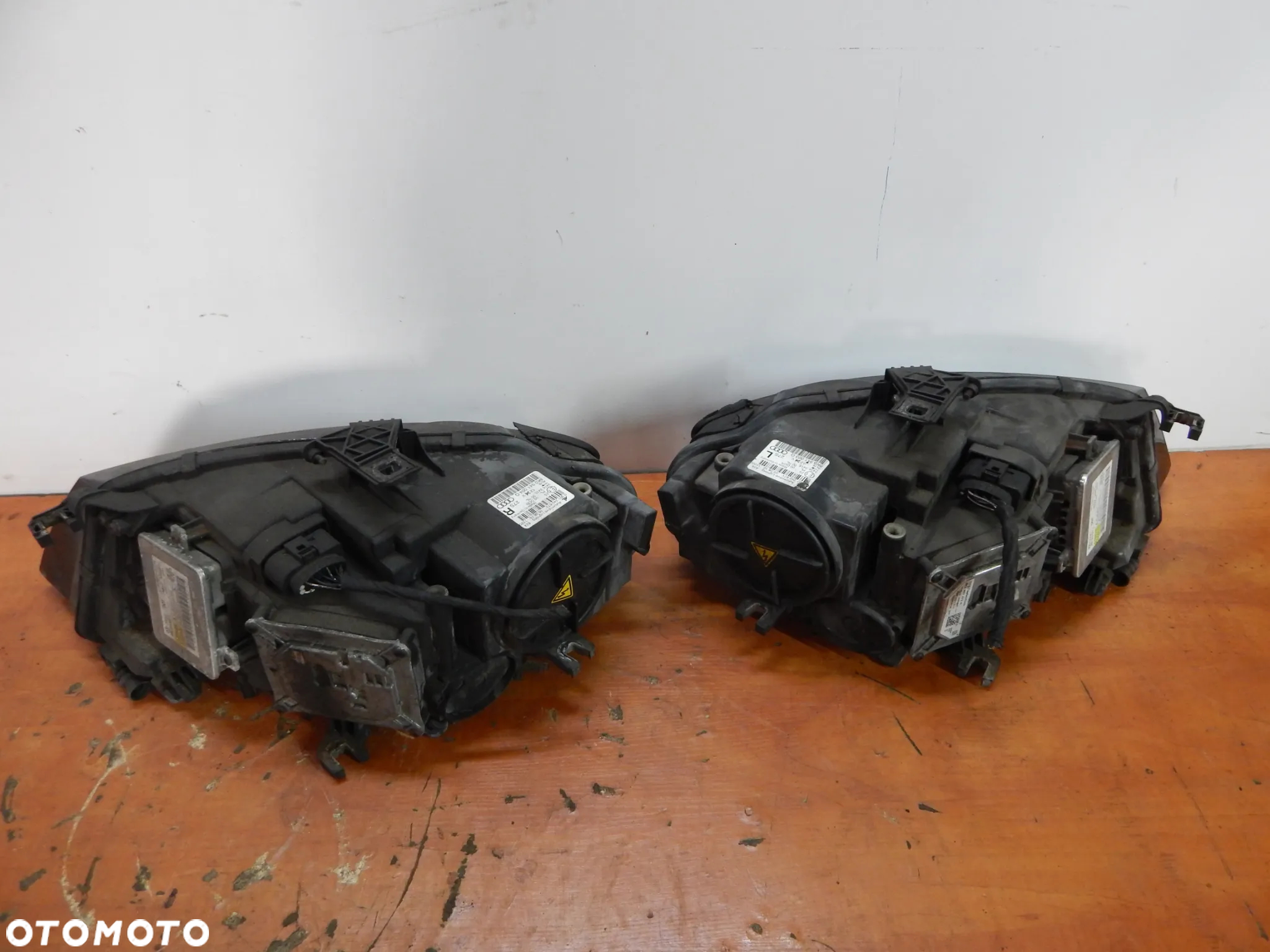 Lampa przód xenon LED AUDI A4 s4 B8 08-13 Łuków części - 4
