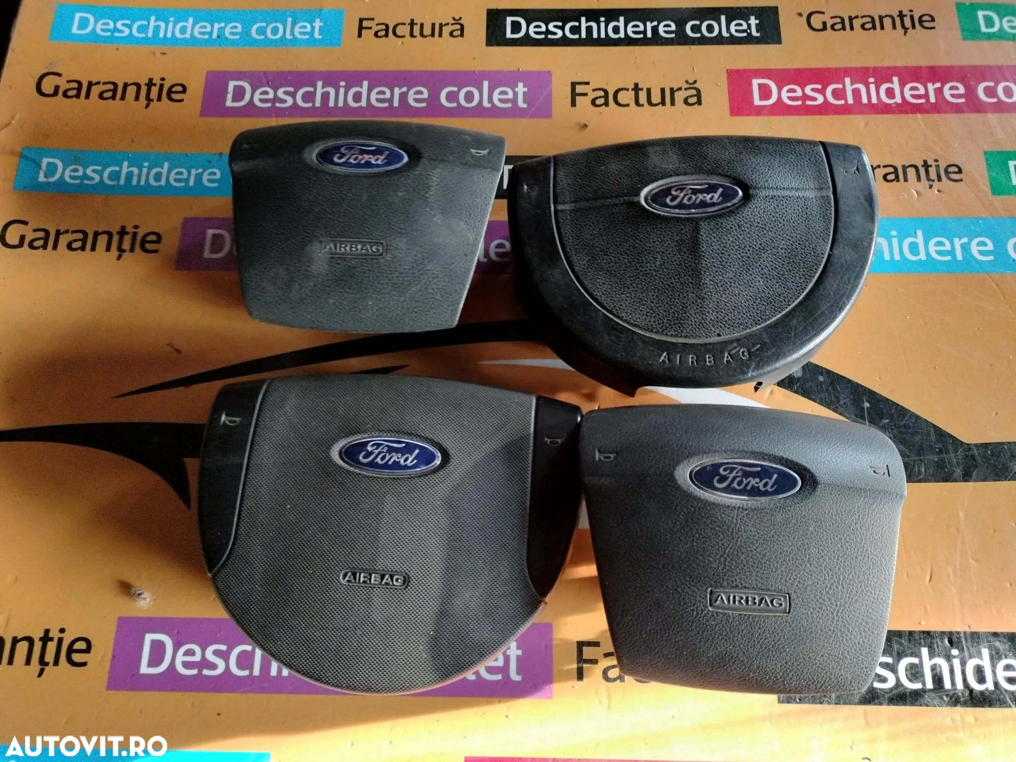 Airbag șofer volan Ford Mondeo MK4 / MK3 / Fiesta / Transit - 1