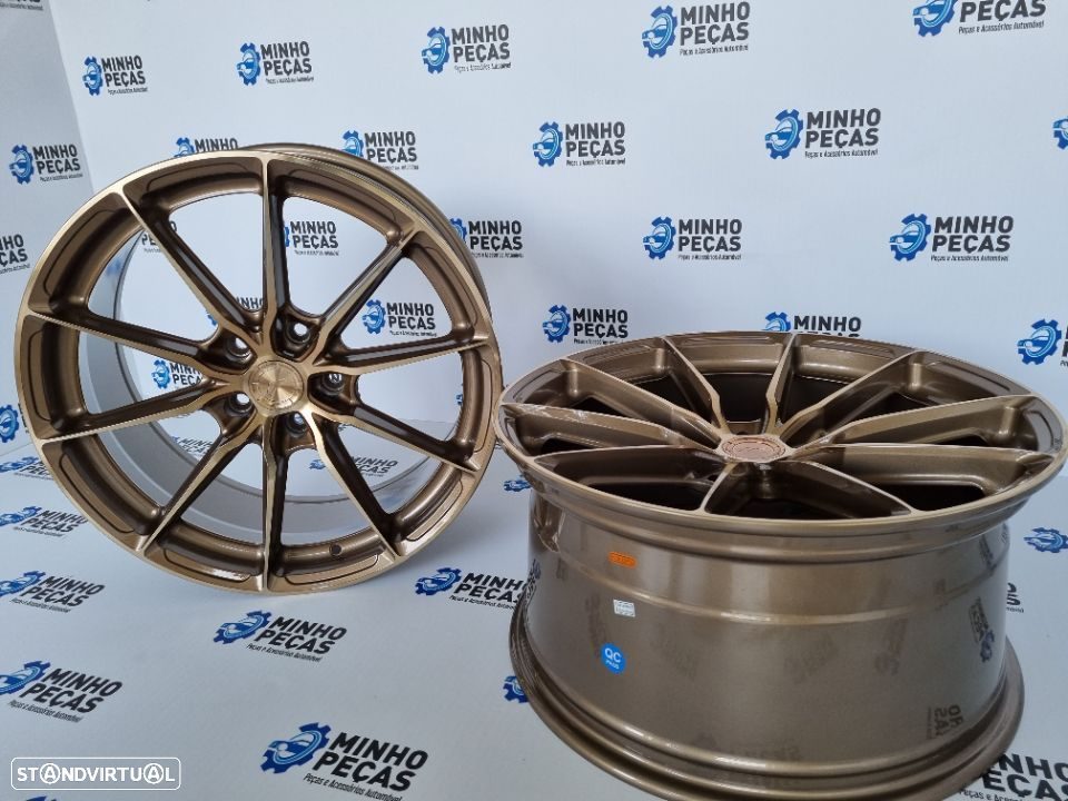 Jantes Japan Racing (JR37) em 17 (5x100) Bronze - 5