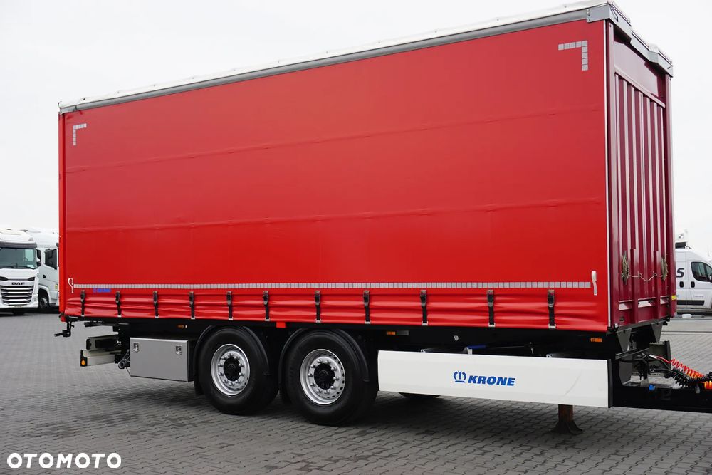 Krone TANDEM / DŁ. 7,3 M / BURTO - FIRANKA / 18 PALET - 17
