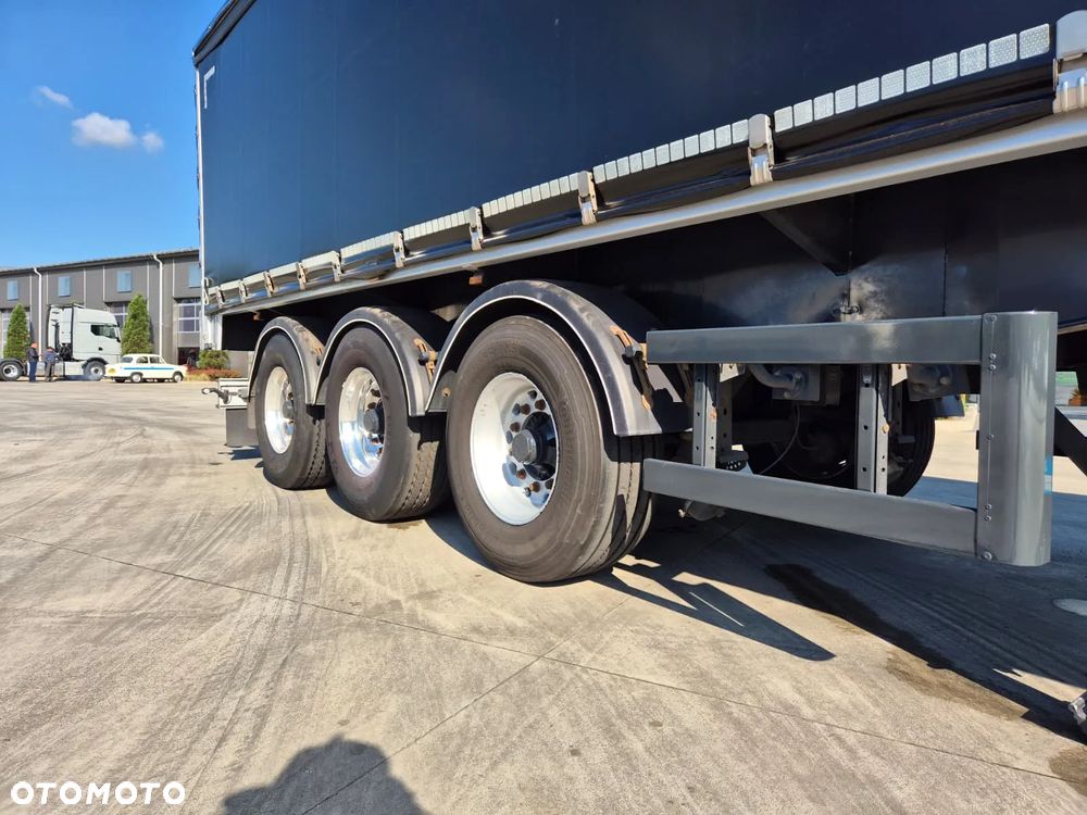 Schmidt SPC 38 / STANDARD / PODNOSZONA OŚ / TRANSPORT STALI / COILMULDA 8.5M - 3