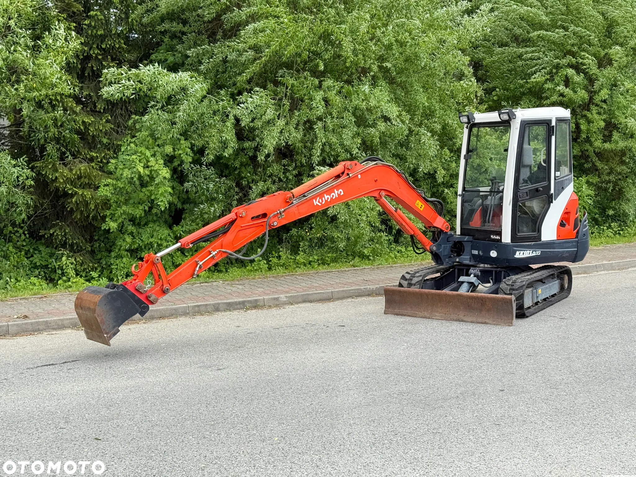 Kubota * Sprowadzona * Minikoparka * Kubota KX 101-3Q2 * 3.6 Tony * - 13