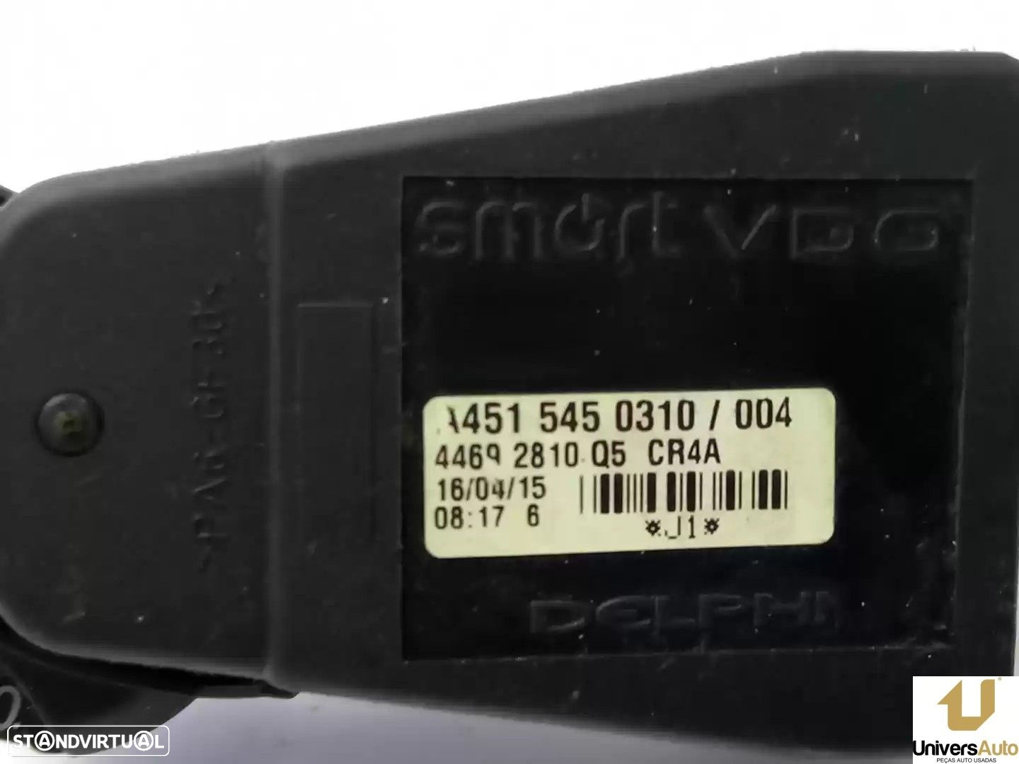 COMANDO LUZES SMART FORTWO COUPÉ 2015 -A4515450310 - 2