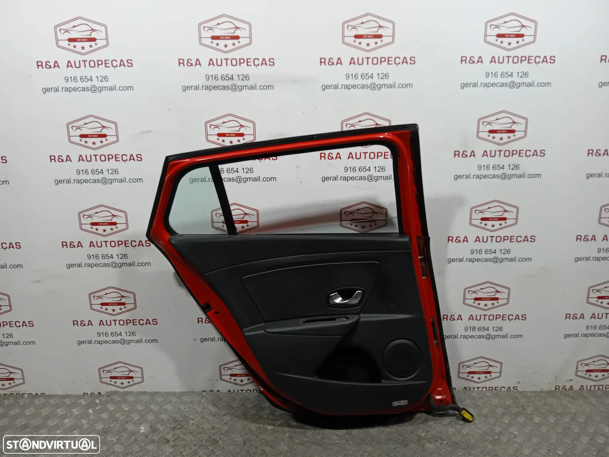 Porta Trás Traseira Esquerda Renault Megane III 3 State Carrinha Original - 5
