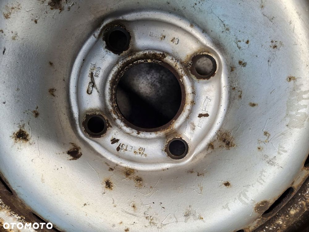 Felgi Stalowe Audi 6x15 4x108 ET37 ORYGINAŁ - 4