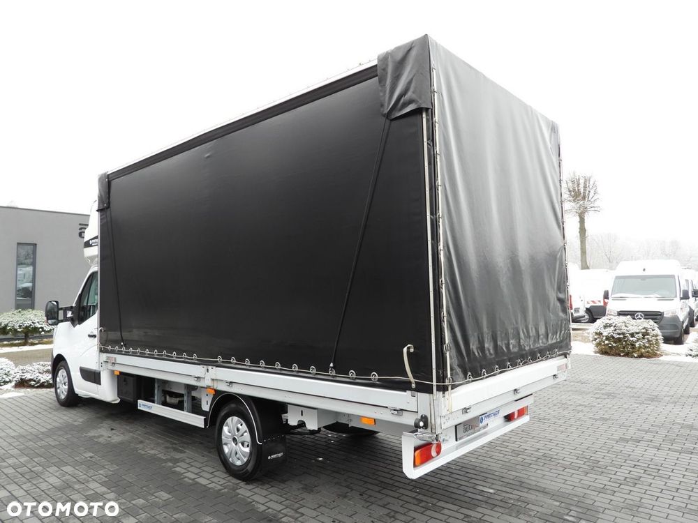 Renault MASTER PLANDEKA 10 PALET TEMPOMAT LEDY PNEUMATYKA KLIMATYZACJA  165KM - 11