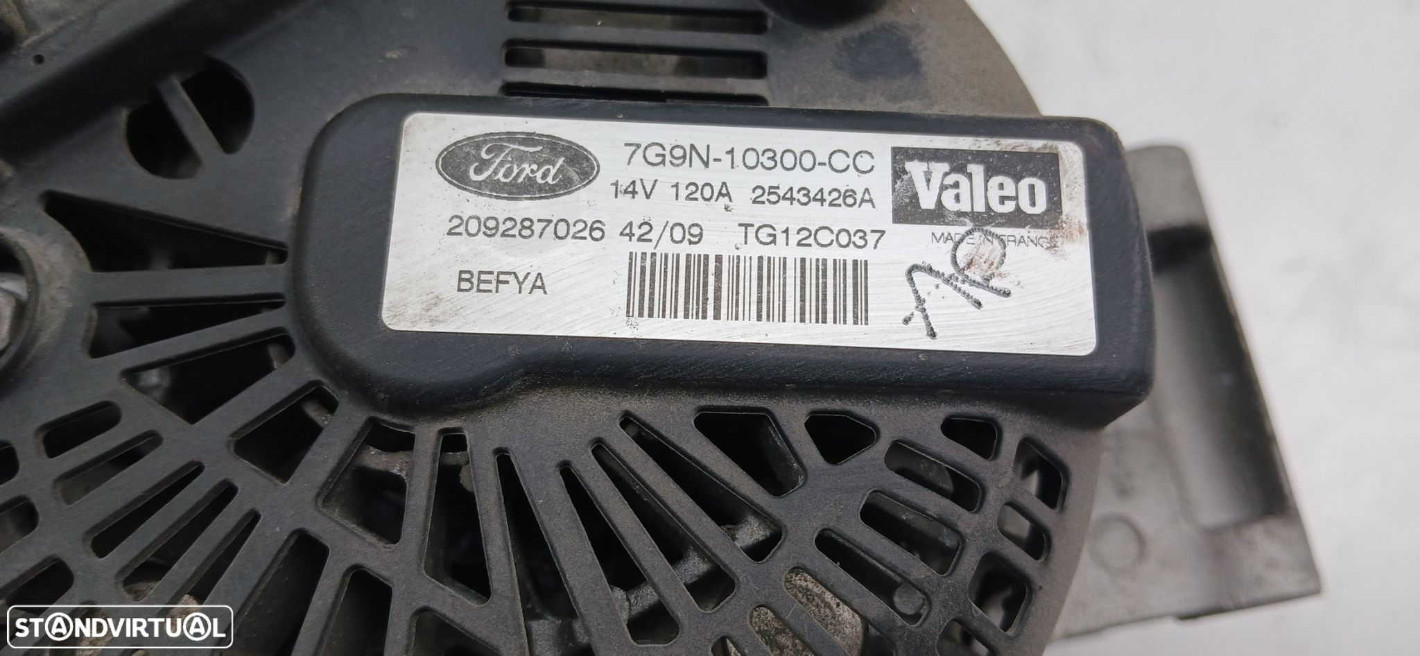 Alternador FORD Fiesta VI (CB1, CCN) - 5