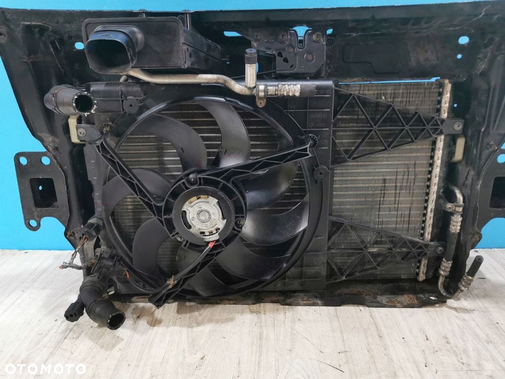 Skoda Fabia II 2 2007/2010 pas wzmocnienie chłodnice belka 1.4 TDI Diesel - 3