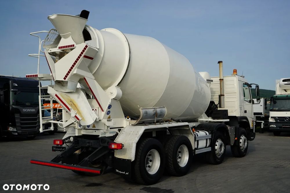 Volvo FMX 410 / 8x4 / GRUSZKA / BETONOMIESZARKA / LIEBHERR / 9 M3 / I-SHIFT/ ALUFELGI / EURO 5 - 7