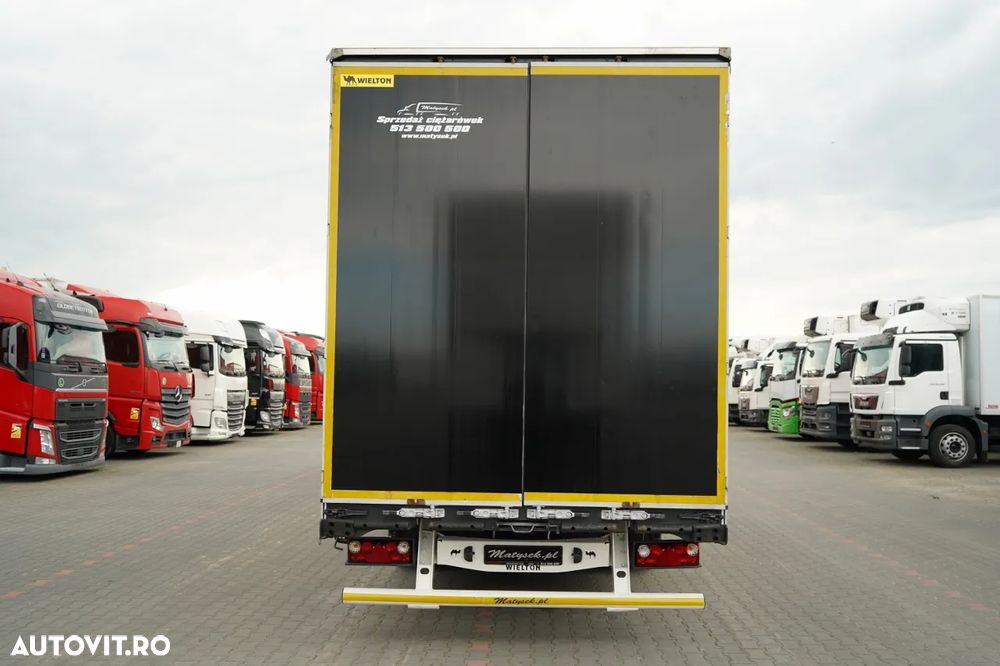 Wielton CORTINĂ WIELTON / MEGA / SISTEM BDE - STALPINI CULISANTI / AXE SAF / ACOPERIȘ ARMAT - 12
