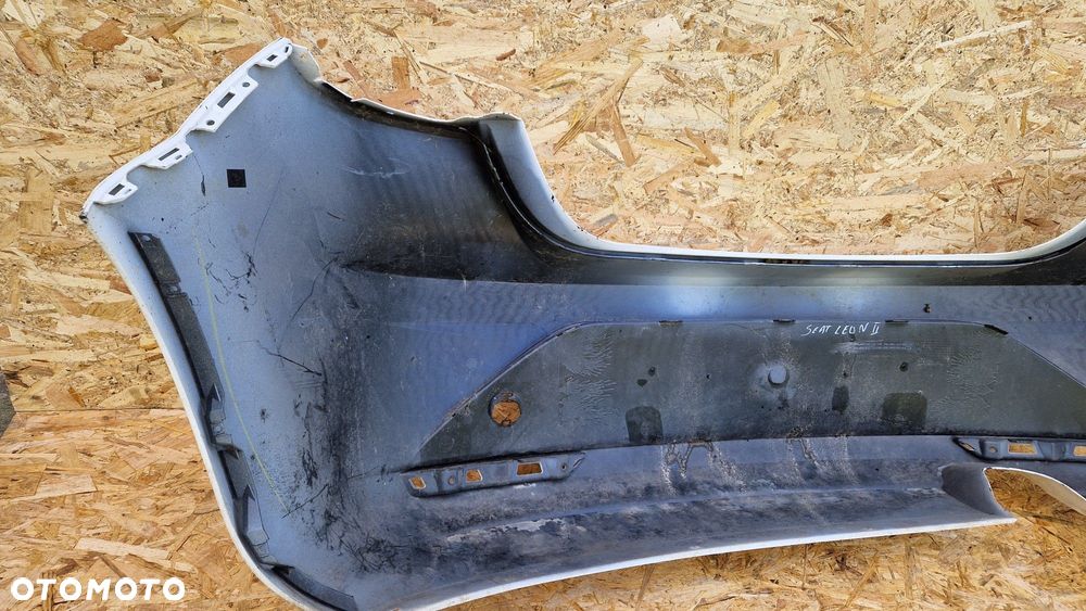 SEAT LEON ZDERZAK TYLNY TYŁ 1P0807417G - 9