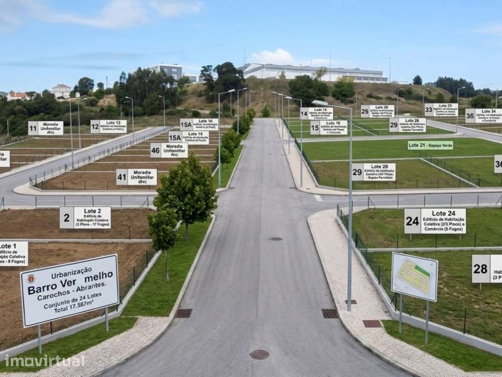 Terreno para Loteamento - 24 Lotes | Abrantes