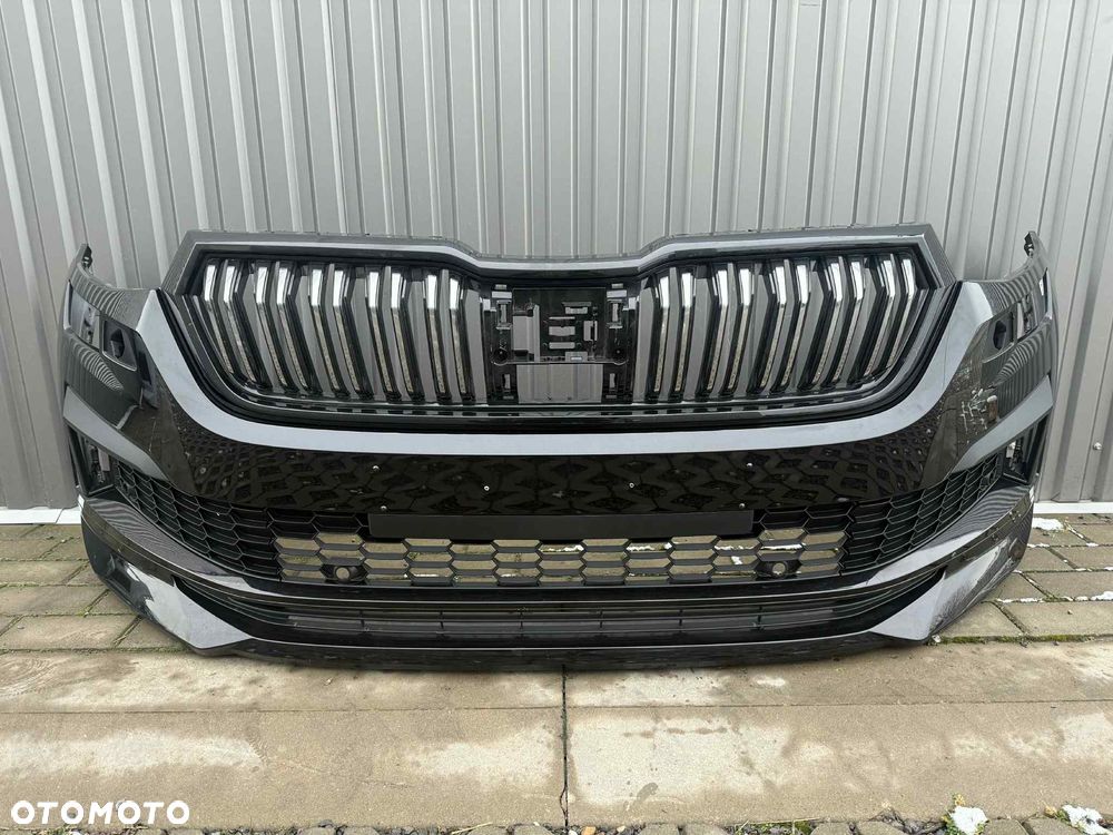Skoda Kodiaq I Lift Sportline Zderzak Przód Przedni Kompletny 4xPDC Radar Spryskiwacze LF9R 21-24 - 1