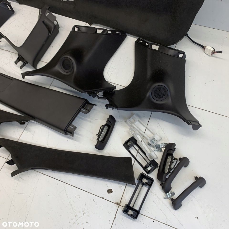 Podsufitka brąz alkantara słupki komple JEEP GRAND CHEROKEE IV WK2 LIFT 13r - 4