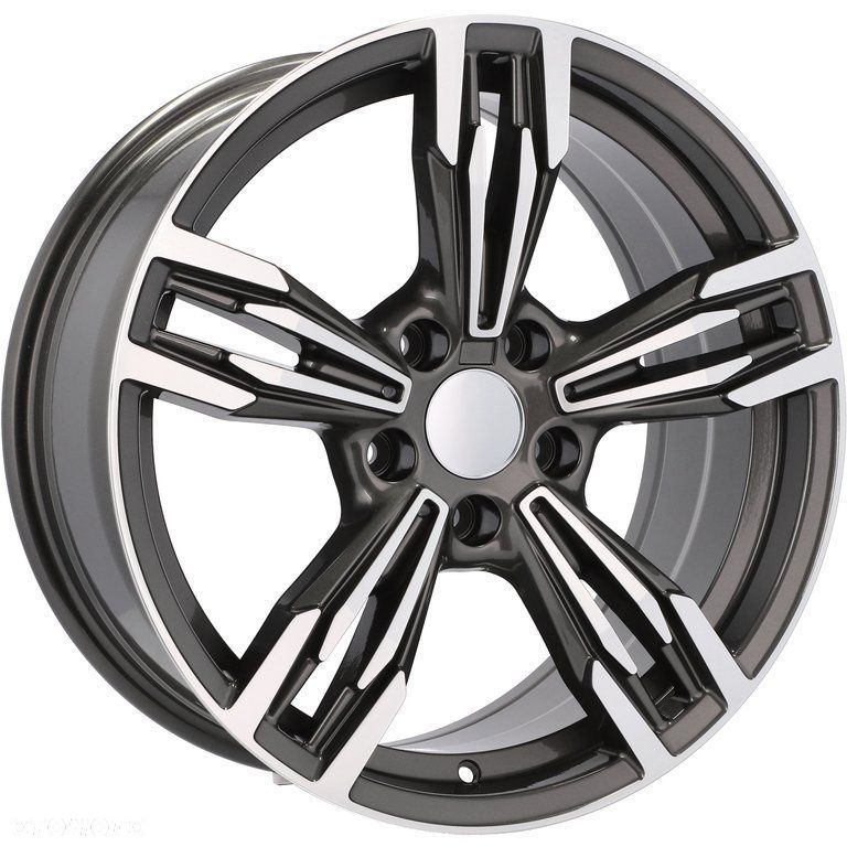 4x Felgi 18 m.in. do BMW 1 E82 E88 3 F30 F31 F34 4 F32 F33 F36 5 F10 F11 F07 E60 x-D - BY983 (5081) - 5
