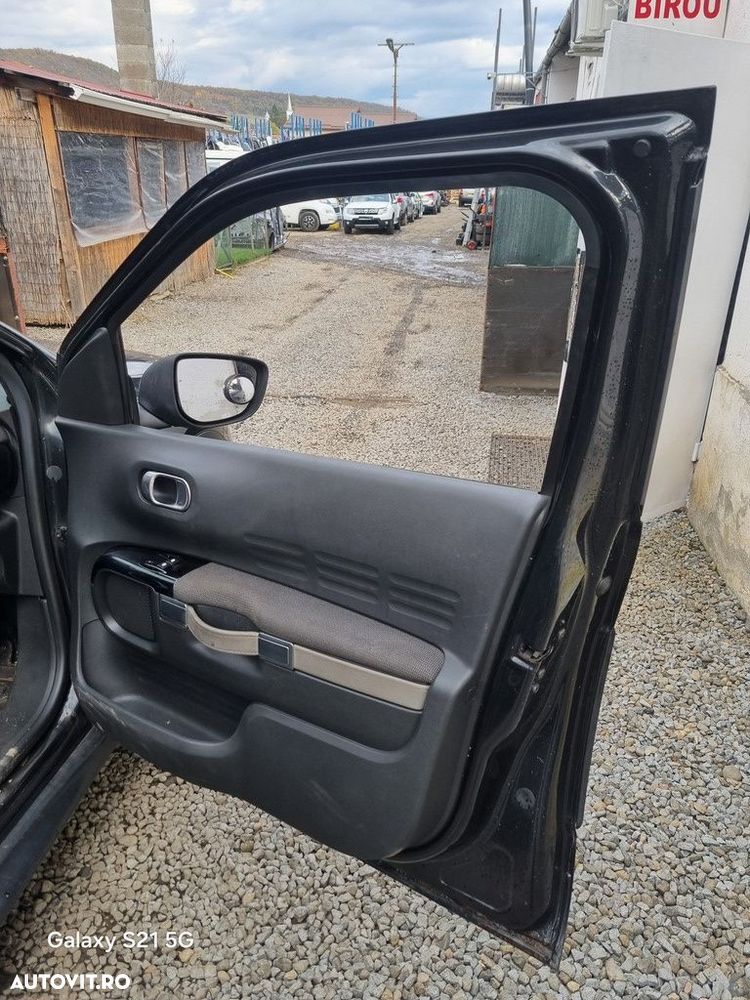 Usa Dreapta Fata Citroen C4 Cactus 2014 - 2017 SUV 4 Usi BLACK EXLB (1386) - 2