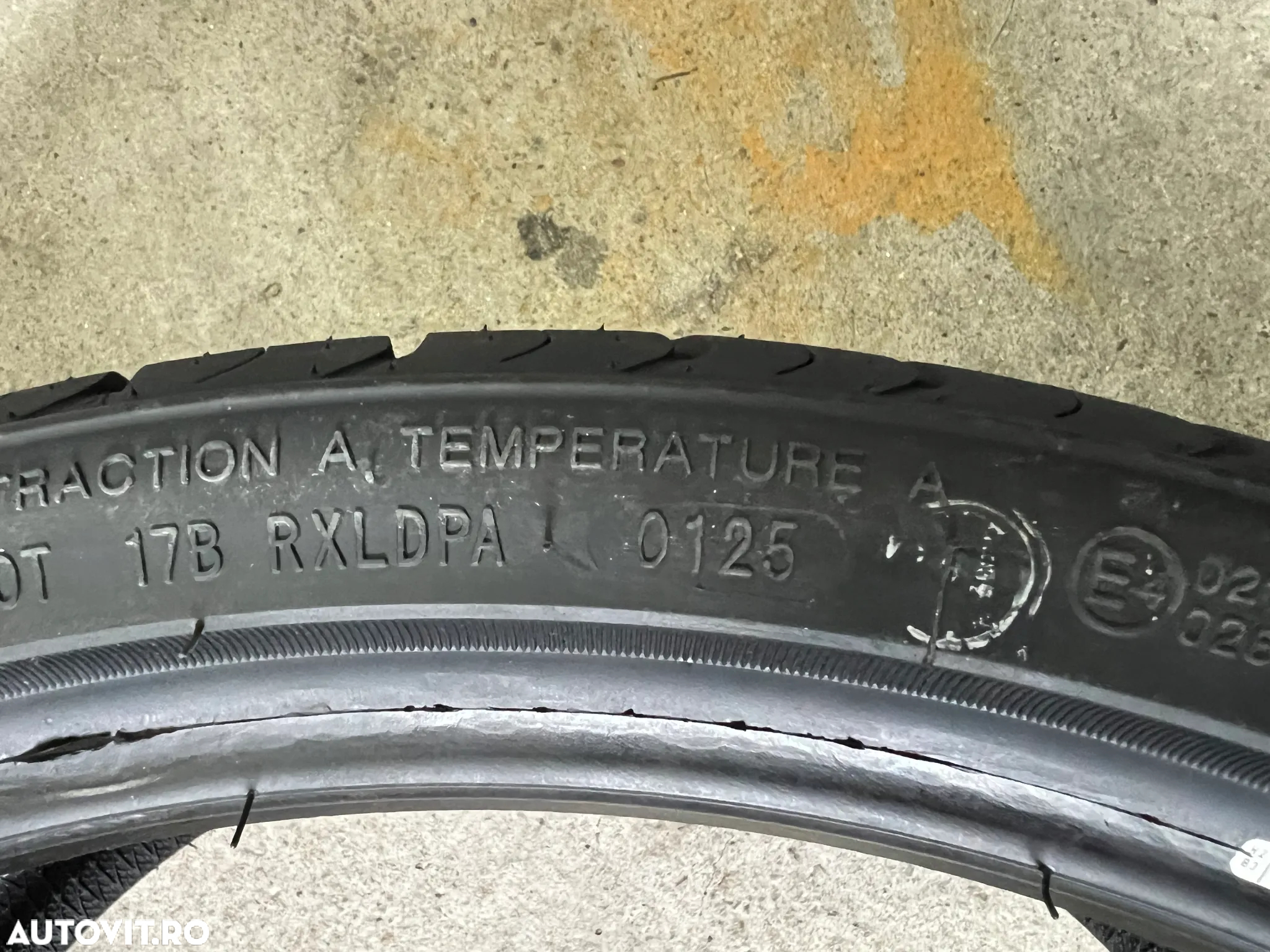 4 Anvelope Vara 245-35-21 fata si 275-30-21 spate noi BMW F01 F02 G30 G31 G01 G02 Mercedes W222 S class Audi Porsche fabricatie 2024 protectie janta - 5