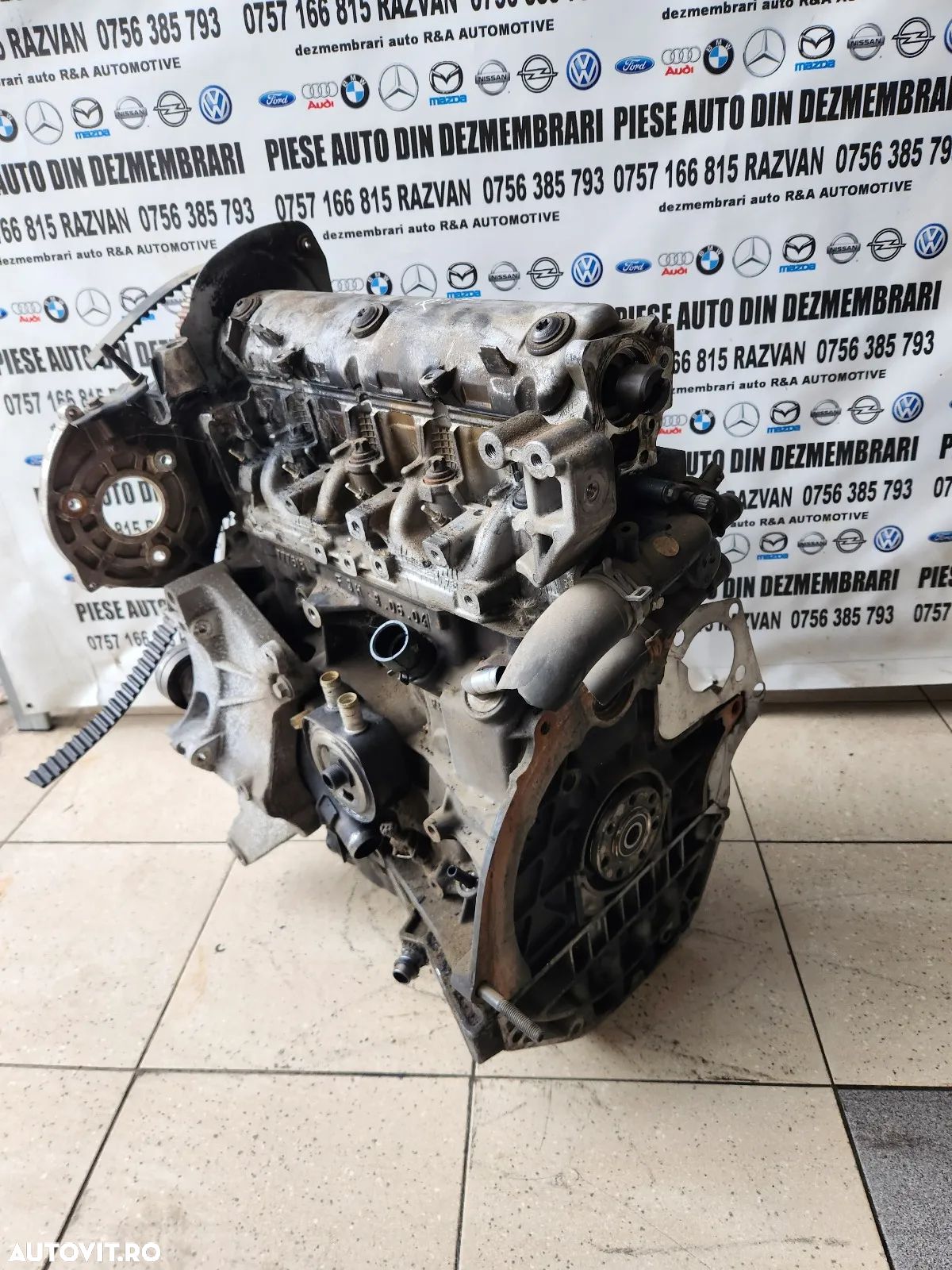 Motor 1.9  DCI F9QN870 Renault Scenic 3 Megane 3 Laguna 3 Trafic Vivaro Euro 5 Cod Motor F9Q - Dezm - 1
