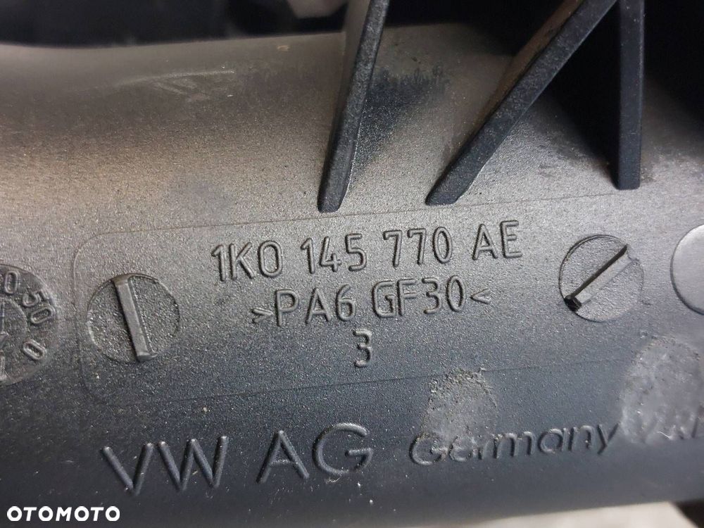 RURA POWIETRZA INTERCOOLERA VOLKSWAGEN GOLF VI 1.6 TDI 1K0145832AF - 7