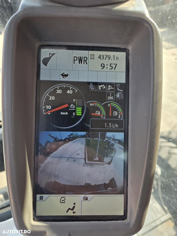 Hitachi PE ROTI 17t, ZX145W-6, 2018, 4.379h, LAMA SI CALE, 3 BRATE EXCAVARE, ad sapare 6m, latime 2,5m, inst picon+rotire, cupa EXCAVARE NOUA, cupa TALUZ INCLINABILA, Antifurt, 3 camere, consum mediu 8,6l/h, posibil leasing 3 ani, CA NOU, PROMOTIE 91.900 EUR - 34