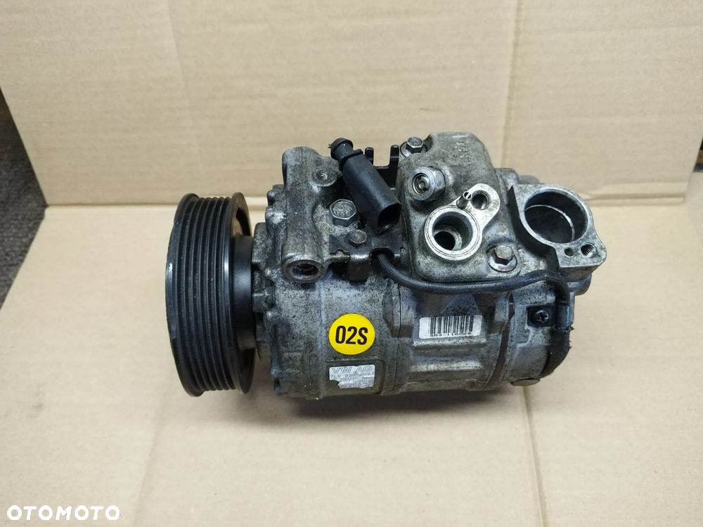 VW TOUAREG AUDI Q7 08r 3.0 TDI KOMPRESOR KLIMATYZACJI SPREŻARKA KLIMATYZACJI 7L6820803J - 3